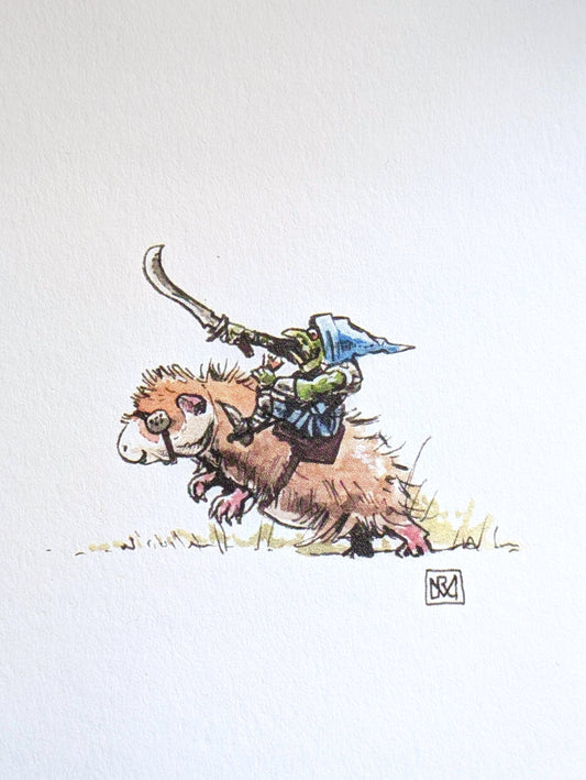 'War Pig' - A6/4x6" Colour print