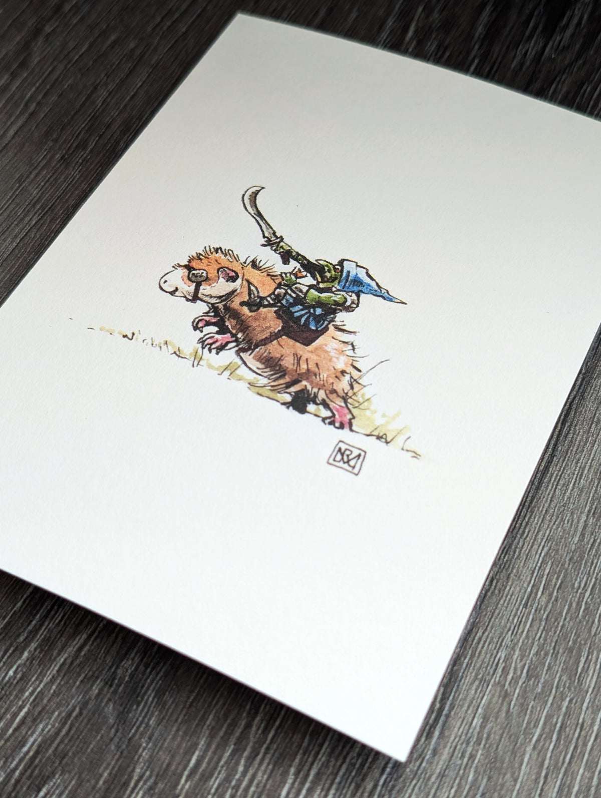 'War Pig' - A6/4x6" Colour print