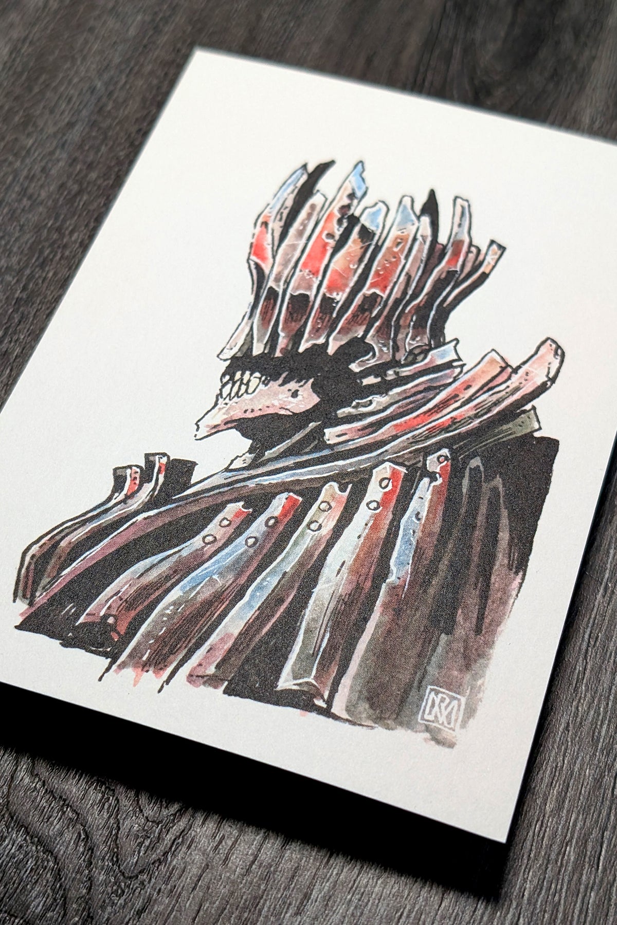 The Whicken - A6/4x6" Colour print