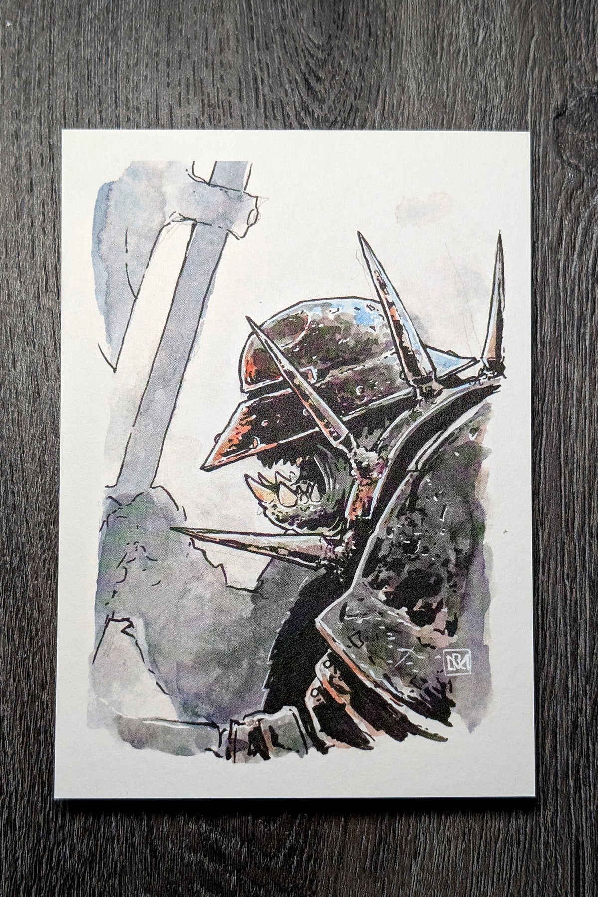 Savage Orc - A6/4x6" Colour print