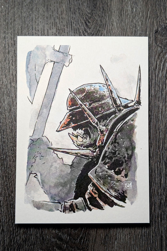 Savage Orc - A6/4x6" Colour print