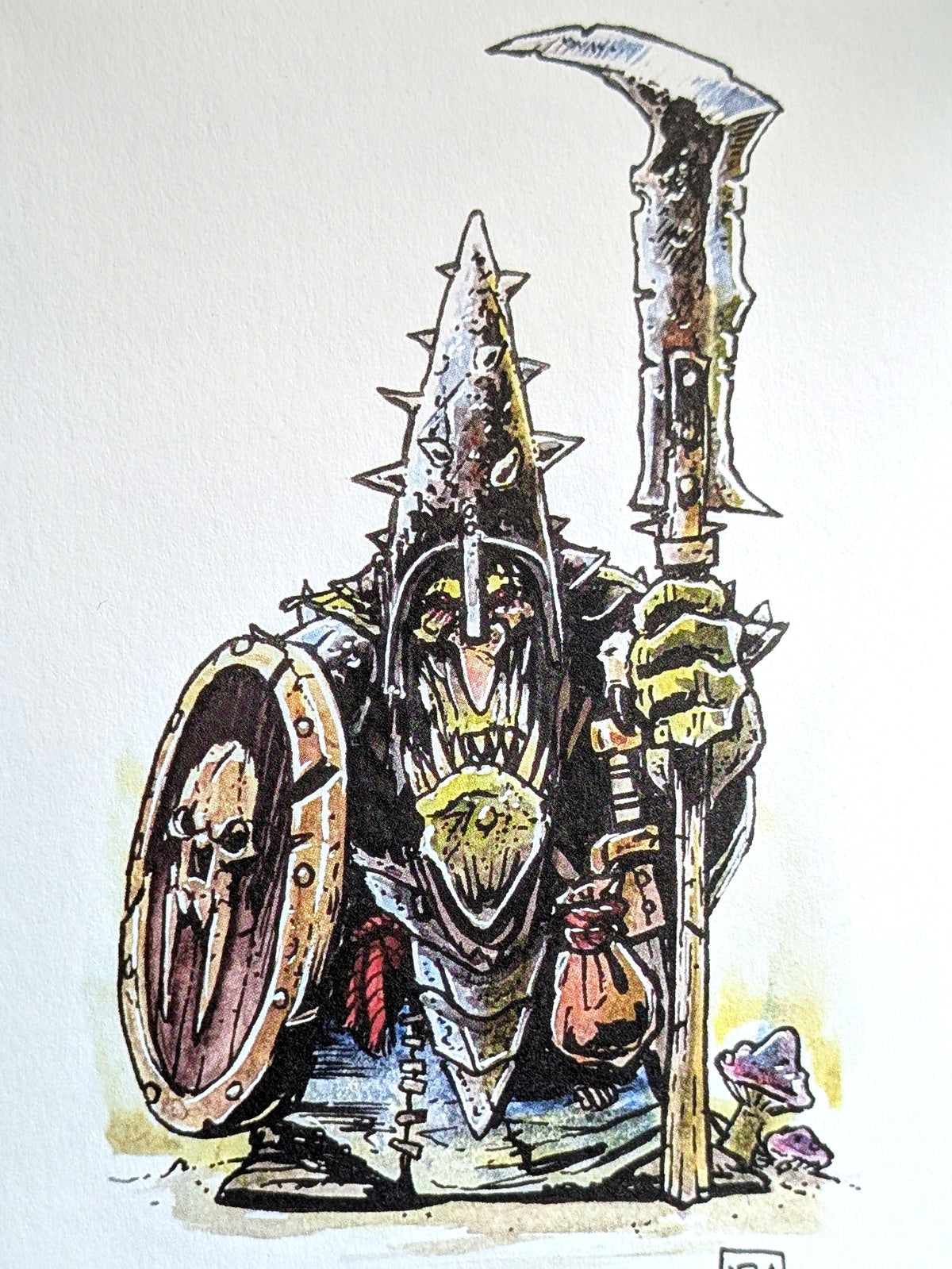 Iron Helm - A6/4x6" Colour print