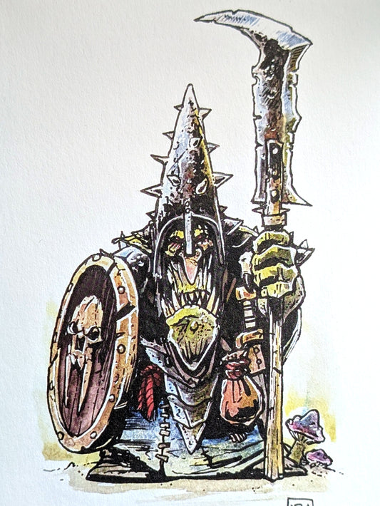 Iron Helm - A6/4x6" Colour print