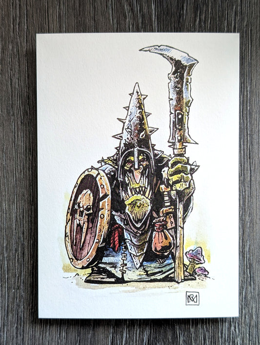 Iron Helm - A6/4x6" Colour print