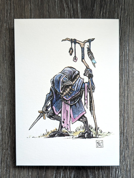Kenku - A6/4x6" Colour print