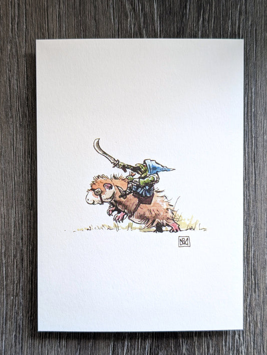 'War Pig' - A6/4x6" Colour print